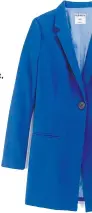  ??  ?? Cobalt jacket, $ 62.94 from Old Navy, oldnavy. ca