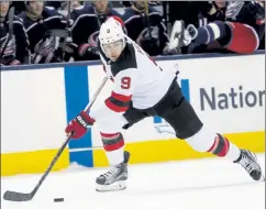  ?? AP FILE ?? Taylor Hall admitted he has a ways to go before regaining the form that saw him win the Hart Trophy in 2018 with the New Jersey Devils.