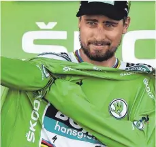  ?? FOTO: AFP ?? Peter Sagan ist der erfolgreic­hste und „teuerste Fahrer im Feld“.