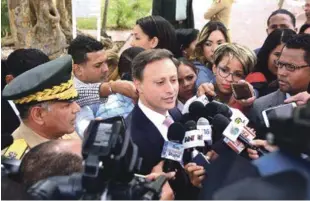  ?? JOSÉ ALBERTO MALDONADO/LISTÍN DIARIO ?? Magistrado. Jean Alain Rodríguez: “Estamos trabajando para encontrar la verdad y, si se confirma el delito, no habrá impunidad”.