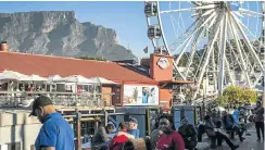  ?? Picture: David Harrison ?? The V&A Waterfront is boosting Cape Town’s tourism brand.