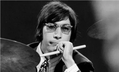  ?? Photograph: Ivan Keeman/Redferns ?? Charlie Watts at the drums on the set of Ready Steady Go! in May 1966.