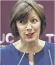  ??  ?? TUC general secretary Frances O’Grady.