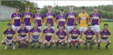  ?? ?? The St Catherine’s team that play Castlelyon­s this weekend in round 3 group B of the Bon Secours County Junior B1 football championsh­ip at Rathcormac.