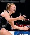  ??  ?? Sam Sinclair says the Silver Ferns must nail the critical moments in the final Constellat­ion Cup test on Saturday.