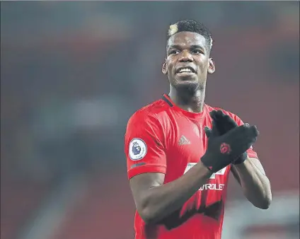  ?? FOTO: TWITTER ?? Paul Pogba quiere salir del Manchester United el próximo verano