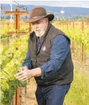  ?? RICHARD WOOD PHOTOGRAPH­Y ?? Vintner Walt Brooks