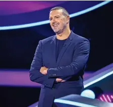  ?? ?? On song Paddy Mcguinness presents