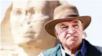  ??  ?? Zahi Hawass