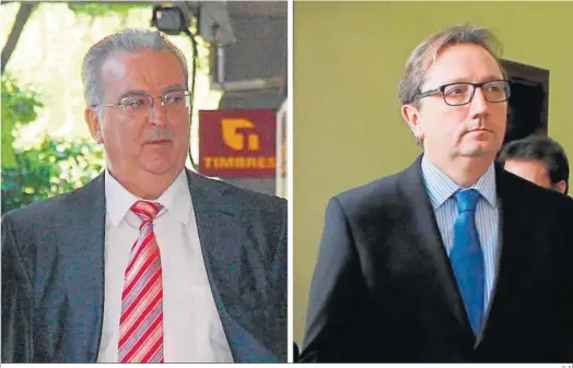  ?? D. S. ?? Los ex consejeros de Empleo Antonio Fernández y Manuel Recio, procesados en la causa de la formación.