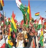  ?? AFP ?? QUETTA, Pakistan: Supporters of Balochista­n National Party, Pashtunkhw­a Milli Awami Party and Hazara Democratic Party protest against the alleged skewing in Pakistan’s national election results on February 17, 2024. —