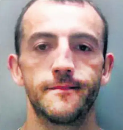  ??  ?? > Dennis Ross, 33, from Rogerstone, Newport, was sentenced to life with a minimum term of seven years and 140 days