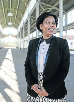  ?? Picture: Alaister Russell ?? Prasa interim chair Khanyisile Kweyama says Prasa was in such a mess when the new board took over that they had to start from scratch.