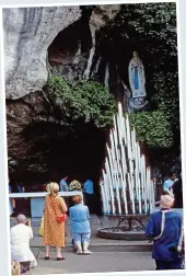  ??  ?? Blessed memories: Lourdes was the focus of Liveline calls yesterday