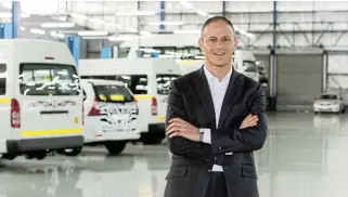  ?? /Supplied ?? Heading for growth: Taxi finance group Transactio­n Capital CEO David Hurwitz says it remains on track to resume its strong organic growth trend this year.