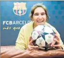  ?? FOTO: FCB ?? Mariona Reaparició­n en Madrid