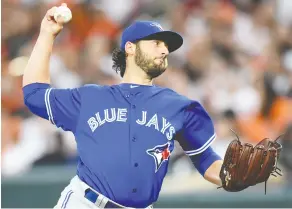  ?? Mitchell Layton / Gett
y Imag
es Files ?? “I don’t know if I’ve had a worse outing in my profession­al career,”
Mike Bolsinger said of the Aug. 4, 2017, game against the Astros.