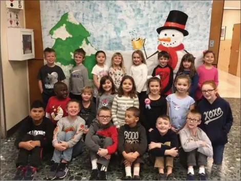  ?? SUBMITTED PHOTO ?? Mrs. Kimberly Mitchell’s second-grade class at Colebrookd­ale Elementary School.