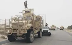  ??  ?? 0 Pro-government forces move in south of Hodeidah airport