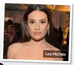  ??  ?? Lea Michele
