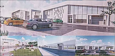  ?? (Pics: Thokozani Mamba) ?? An artist’s impression of the factory.