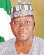  ??  ?? Gov. Umaru Tanko Al-Makura