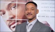  ?? THEO WARGO, GETTY IMAGES ?? Actor Will Smith says working on “Collateral Beauty" was a “really beautiful confluence of art and life.”