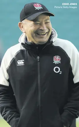  ?? Picture: Getty Images ?? EDDIE JONES