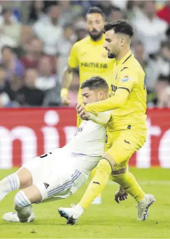  ?? //EFE ?? Fede Valverde agredió a Álex Baena tras el encuentro