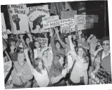  ??  ?? A 1972 Queen St march in support of the Polynesian Panthers.