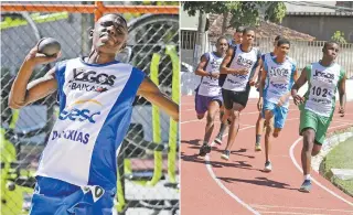  ??  ?? Disputas de atletismo já começaram ontem, com provas de arremesso de peso e corrida