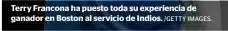  ?? /GETTY IMAGES. ?? Terry Francona ha puesto toda su experienci­a de ganador en Boston al servicio de Indios.