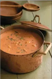  ?? PHOTO COURTESY OF DONOVAN ROBERTS WITMER AND HERALD PRESS ?? Cream of tomato soup is timeless.