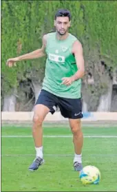  ??  ?? Javier Pastore, en una sesión con el Elche.