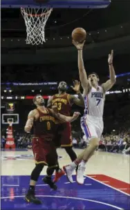  ?? THE ASSOCIATED PRESS FILE ?? Former Sixers forward Ersan Ilyasova in action during a game against the Cleveland Cavaliers in 2016. Reports are such that the Sixers may be close to bringing Ilyasova back into the fold.