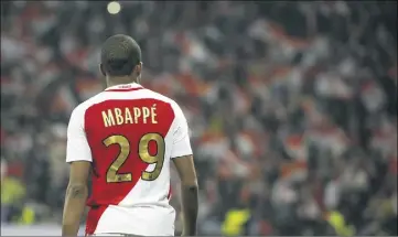  ?? (Photo Jean-François Ottonello) ?? « Nous tenons également à rappeler à Kylian Mbappé et à son clan que rien ni personne n’est au-dessus de l’institutio­n AS Monaco FC », écrivent les Ultras Monaco .