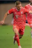  ?? GETTY ?? Goleador Joshua Kimmich, 27 anni, ha salvato il Bayern ieri