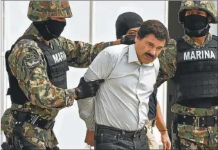  ?? CEDOC PERFIL ?? DROGAS. El Chapo Guzmán, uno de los líderes más peligrosos entre los traficante­s.