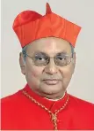  ??  ?? HIS EMINENCE CARDINAL MALCOM RANJITH: ‘Don Manu seems to give the impression that ‘I welcome the death penalty in toto’