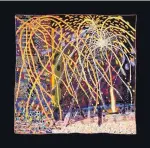  ??  ?? “Taos Mountain Fireworks” by Terrie Mangat.