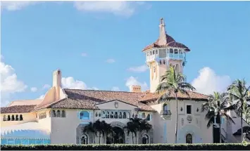 ?? COURTESY ?? Mar-a-Lago is one of the locations that have increasing­ly become the focus of potential Chinese intelligen­ce gathering.