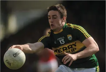  ?? Photo by Sportsfile ?? Kenmare star Stephen O’Brien in action for Kerry