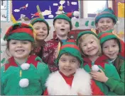 ??  ?? Happy smiles from Barcaldine Primary School’s enterprisi­ng elves.
