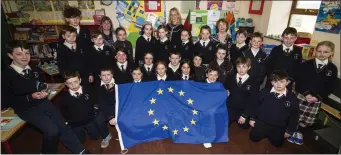  ?? Photo by John Reidy ?? Front row: David Horan, Conor Cahill, Andrew Browne, Angel-Mia Wright, Shannon Collins, Ella Murphy, Jessica Collins, TJ Griffin, Sara Churmann, Ciarán Mangan, Jack McCrohan, Katie Walshe, Thomas Keane and TJ Walsh. Back: Joseph Bell, Jack Wright, DJ...