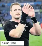  ??  ?? Kieran Read