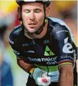  ?? Foto: dpa ?? Für Mark Cavendish endete die Tour mit einem Schulterbl­attbruch.