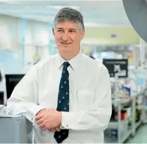 ??  ?? Dr Richard Charlewood is the medical director of the national tissue bank, run through the New Zealand Blood Service.