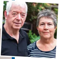  ??  ?? Pitfall: John Thornton and wife Pamela faced a £1,259 penalty after closing their Isa early