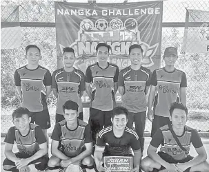  ??  ?? JUARA: Pasukan futsal VK menjuarai Kejohanan Futsal Siri Piala Cabaran Nangka 2018 Siri 1 berakhir petang kelmarin.