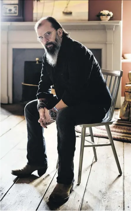  ?? CHAD BATKA ?? American singer-songwriter Steve Earle’s 16th album, So You Wanna Be an Outlaw, which was released back in June, was written in homage to the Willie Nelson and Waylon Jennings era of ’70s outlaw country.